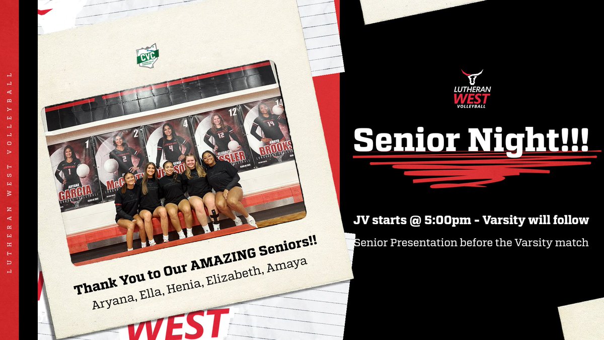 Help us celebrate our amazing seniors!!! October 1st @ The Rock <a href="/LW_Athletics/">Lutheran West Athletics</a> #GoWest