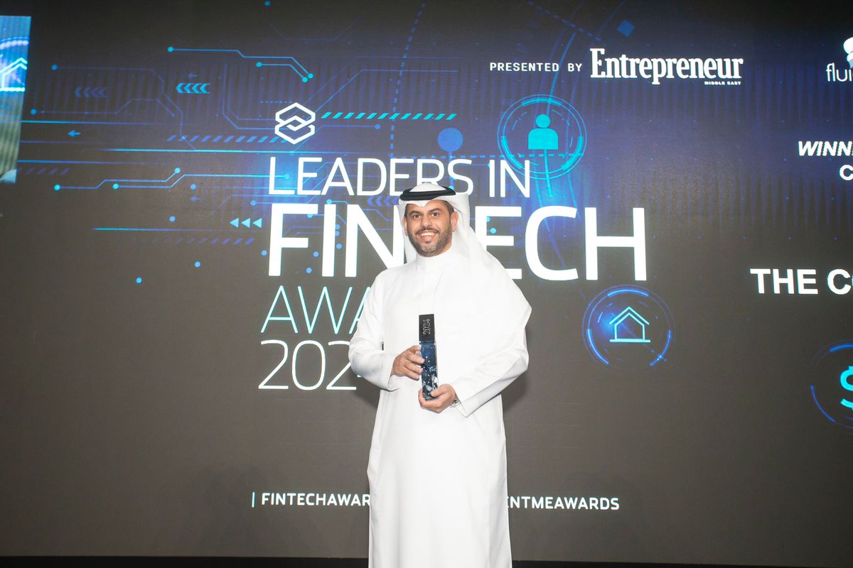 First1Saudi's tweet photo. تكريم المستشار المالي فادي نعمة العوامي من قبل مجلة Entrepreneur الشرق الأوسط في حفل تكريم قادة التقنية المالية لفئة مستشار العام ٢٠٢٤م وذلك لمساهمته في دعم قطاع التقنية المالية https://t.co/rYW69mcCF6