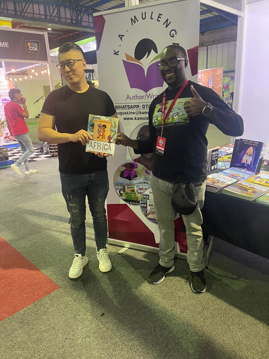 mulenga_a's tweet photo. Just wrapped up our first Comic Con at the KidsCon hall, and WOW—what an experience! 🎉 My wife and I met so many amazing people, and we sold a record-breaking 143 children's books over 4 days! Thank you all for the incredible support. You ROCK! 🤩💖 #ComicCon #KidsCon #Grateful #ThankYou #AuthorLife
