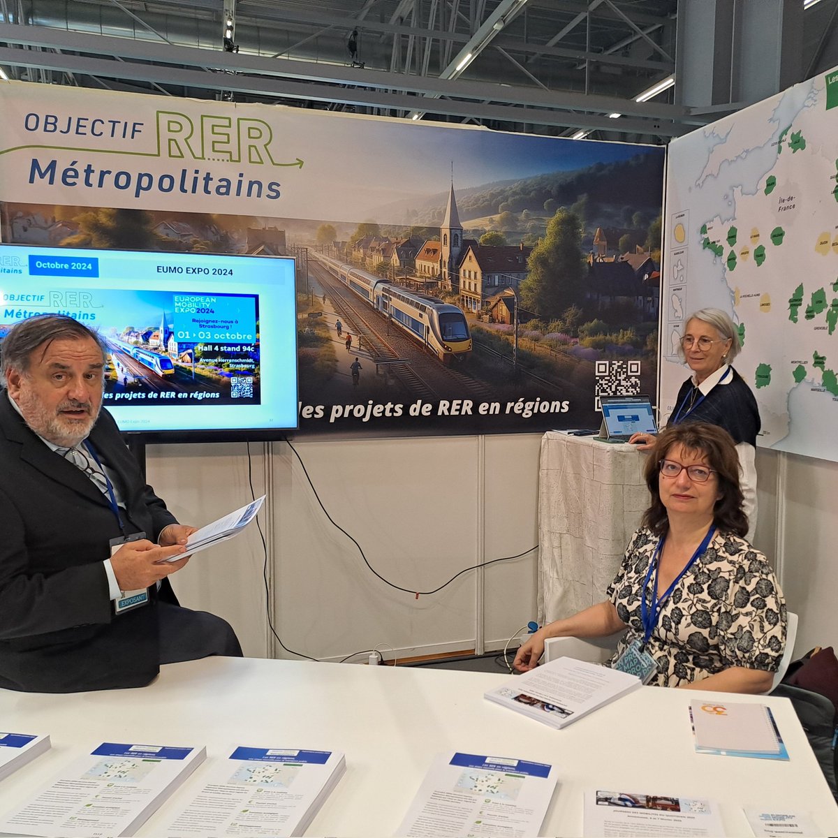 ObjectifRERm's tweet photo. 📍Venez échanger avec nous sur les projets #SERM au salon #EuMo2024, du 1er au 3 octobre,  à #Strasbourg.
Nous sommes présents au stand 94c Hall 4.

Et pour consulter le programme général de l'@EuMoExpo ⬇️
https://t.co/nm9y226HDb https://t.co/devaEbXXiB