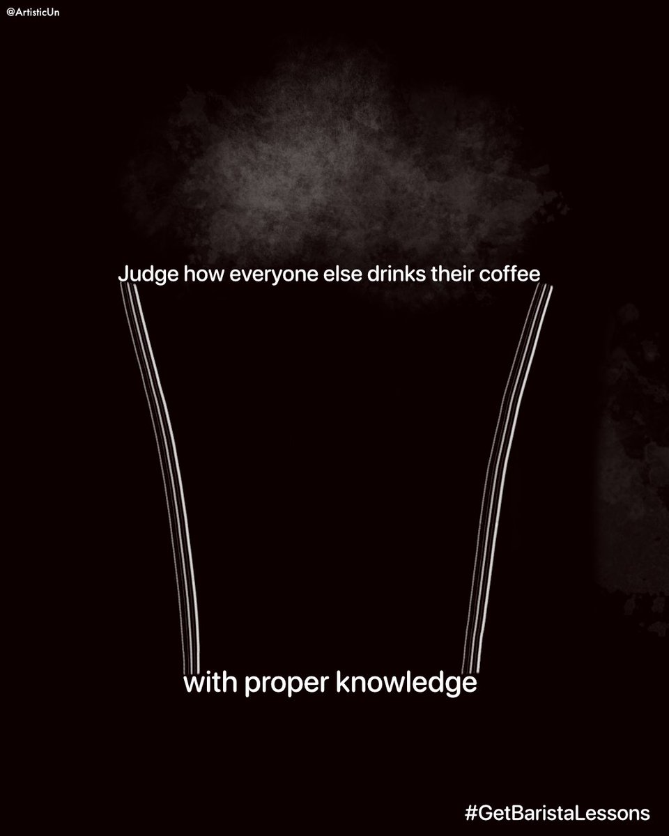 ArtisticUn's tweet photo. One Minute Brief of the Day: Create posters to advertise #BaristaLessons for #InternationalCoffeeDay ☕️ https://t.co/0yWjQasYy2