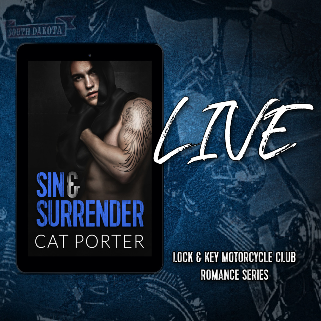 The wait is over! Wes's story is LIVE! 𝗦𝗶𝗻 &amp; 𝗦𝘂𝗿𝗿𝗲𝗻𝗱𝗲𝗿 
🔥Grab it here: payhip.com/CatPorterBooks