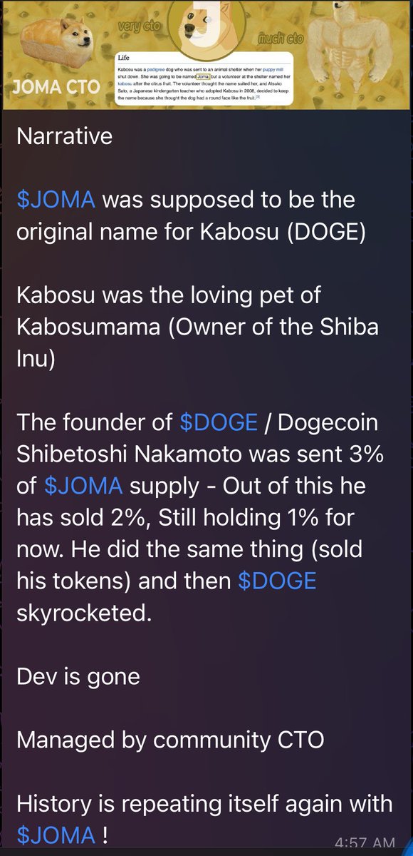 cryptosheikh02's tweet photo. @frankdegods Full ported on this one. The community &amp; narrative is super solid. Doesn’t make sense to fade this! Next leg up is deff gonna be huge. 

Join: https://t.co/vNd15PgjmN
@jomacoincto
0x038480645079e61B2852c04E1465Da01928a6a20 https://t.co/iD2j01FtxI