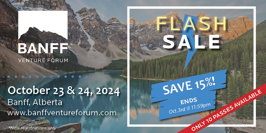 Banff Venture Forum tweet media