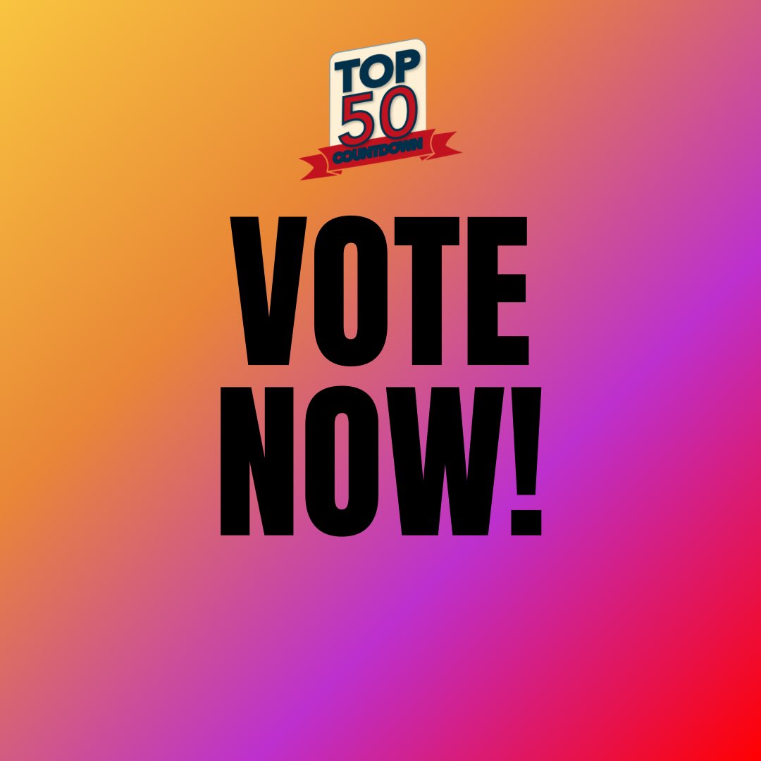 top50countdown's tweet photo. Voting is now open! https://t.co/qOUg1N1Aky #Music #PopMusic #Top40Hits #CountryMusic #HipHopMusic #DanceMusic #KPOP #JPop #Vote #X https://t.co/XoRp3VLJPv