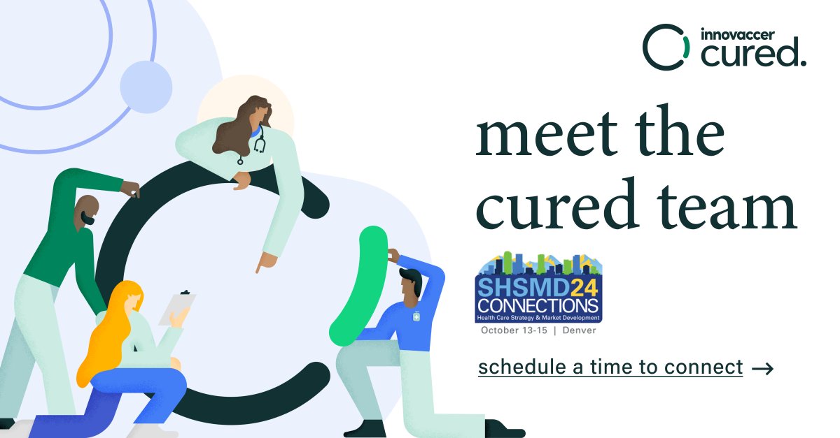Heading to Denver for #SHSMD24? Book time with our team on-site to see a demo of our AI-powered Healthcare Experience Platform (HXP), designed to power every step of the patient journey.

Schedule time here: calendly.com/matt-hyman/30m…