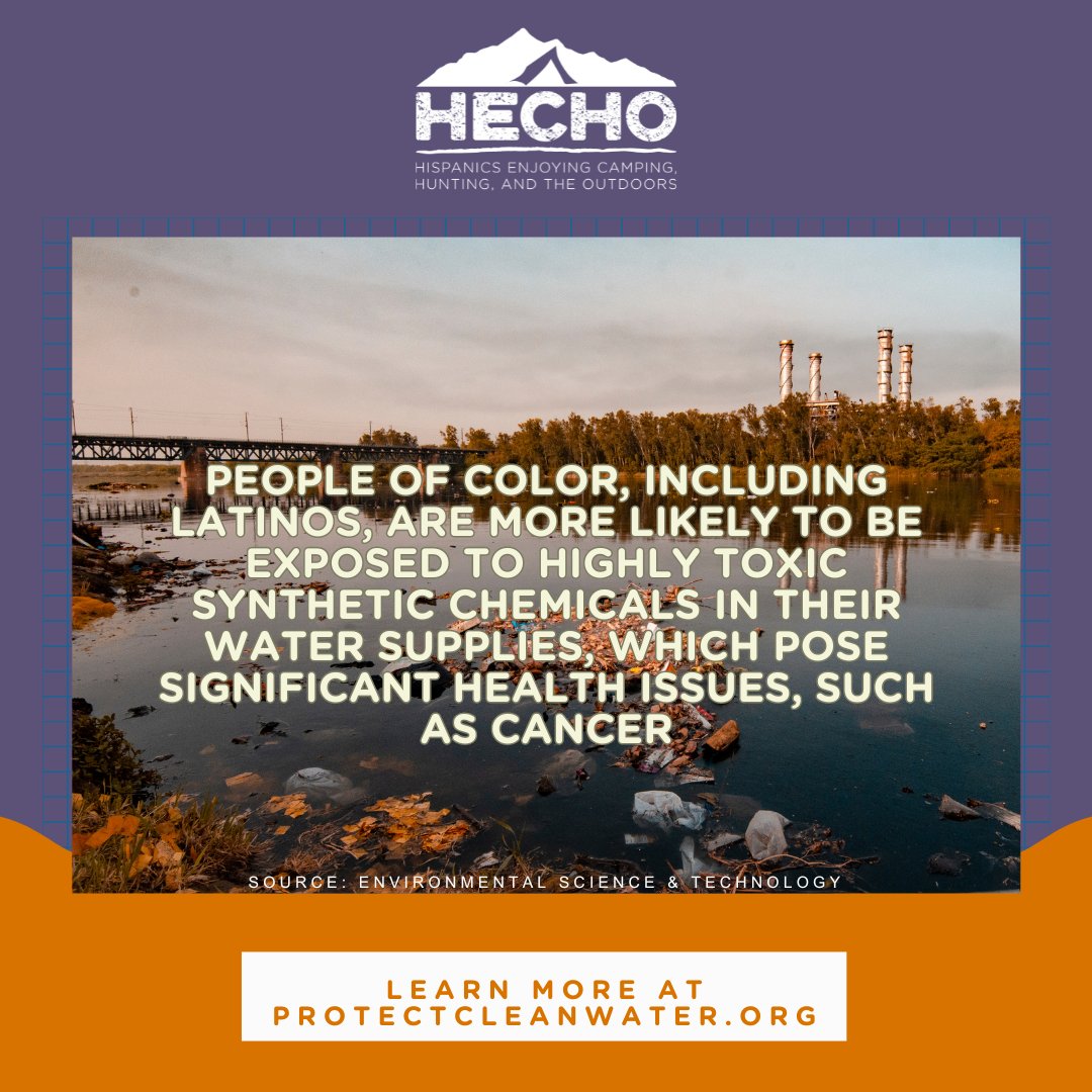 People of color, including Latinos, are more likely to be exposed to toxic chemicals in their water supplies, which pose significant health issues, according to a study by Environmental Science &amp; Technology, which analyzed data from 7,873 community water systems in 18 states.