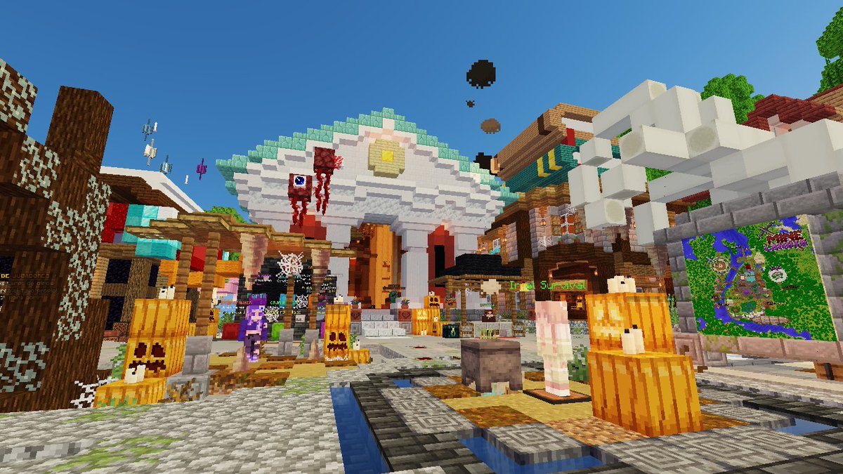 🎃👻 ¡Halloween se acerca a Minelandia! 👻🎃

Prepárate para vivir una experiencia escalofriante en nuestro servidor de Minecraft 🕷️🧟‍♂️. Eventos especiales, construcciones terroríficas y ¡muchos premios para quienes se atrevan a participar! 🎁💀