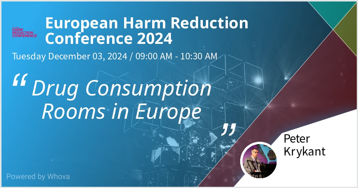 Peter Krykant (@petekrykant_opc) on Twitter photo European Harm Reduction Conference #EHRC2024
Delighted to be asked by <a href="/CorrelationNet/">Correlation - European Harm Reduction Network</a> to host this session with: Raoul Schaaf, Hugo Faria, Susanna Ronconi, <a href="/GWShorter/">@gwshorter</a>, <a href="/ProfAlexStevens/">Alex Stevens</a>, <a href="/TheocharisAth/">Theocharis Athanasios</a>
#DrugConsumptionRooms
Check it out if you're attending! Via #Whova event app European Harm Reduction Conference #EHRC2024
Delighted to be asked by <a href="/CorrelationNet/">Correlation - European Harm Reduction Network</a> to host this session with: Raoul Schaaf, Hugo Faria, Susanna Ronconi, <a href="/GWShorter/">@gwshorter</a>, <a href="/ProfAlexStevens/">Alex Stevens</a>, <a href="/TheocharisAth/">Theocharis Athanasios</a>
#DrugConsumptionRooms
Check it out if you're attending! Via #Whova event app