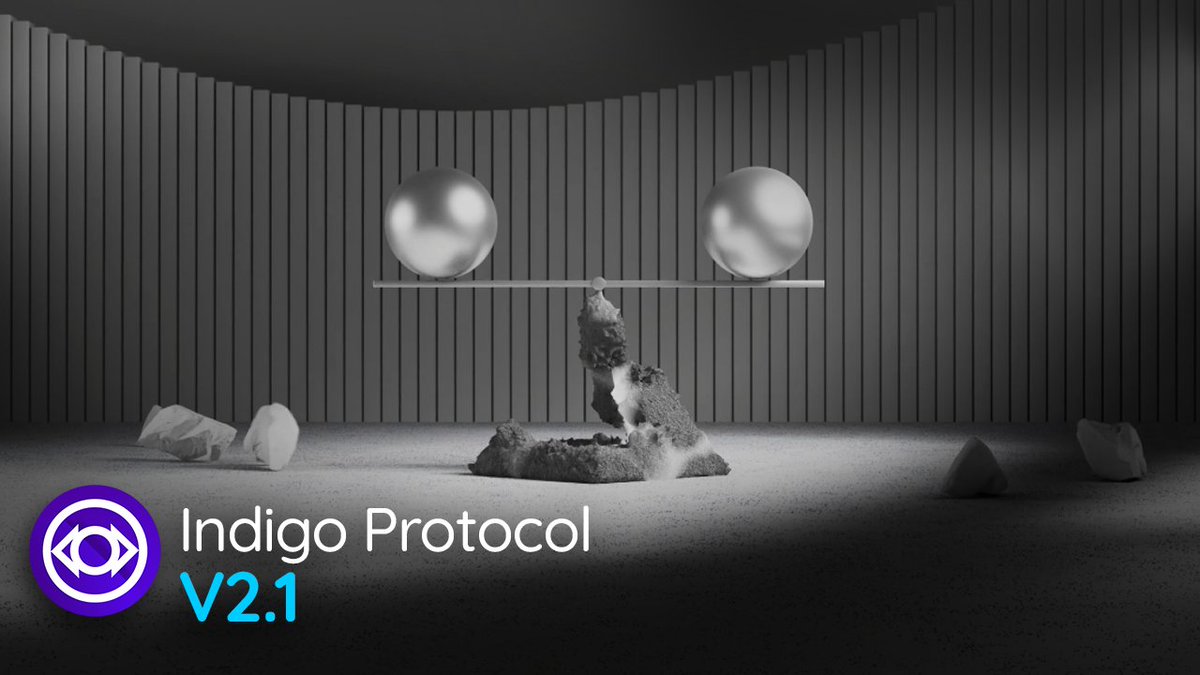 Indigo_protocol's tweet photo. 🎉 The proposal for the upgrade to Indigo Protocol V2.1 is on-chain! 

Vote!
https://t.co/CRtxi4MM59 https://t.co/qRultGsZEt