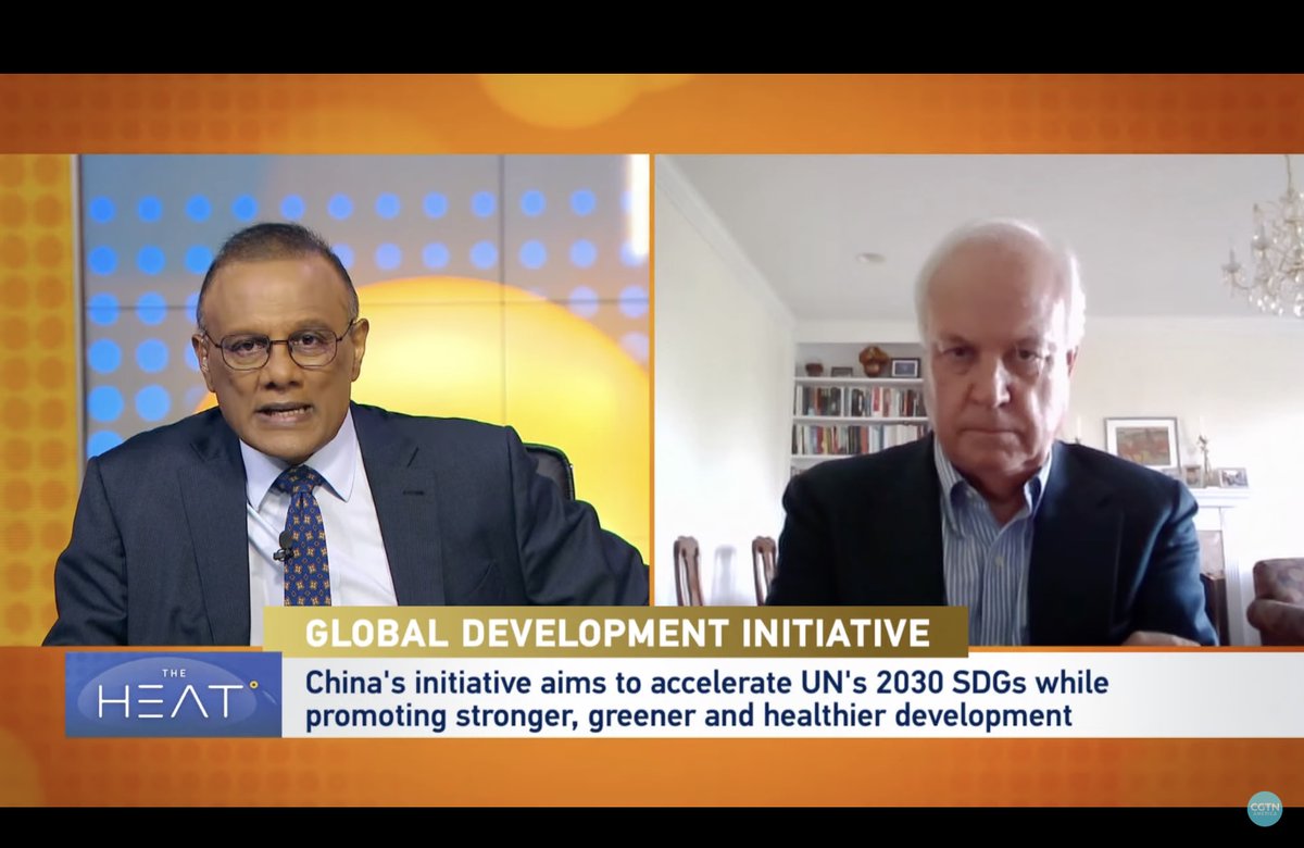jorgeheinel's tweet photo. Why are the UN's SDGs failing ? What is #China's #GlobalDevelopmentInitiative all about ? My take in "The Heat", @cgtnamerica 's flagship talk show, with @anandnaidoo . @BUPardeeSchool @AdilNajam @Global_Policy #diplomacy
https://t.co/TfMLnScYry https://t.co/U2HgYVpqT1