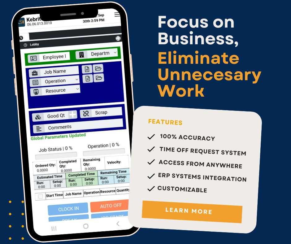 KebriteSolution's tweet photo. Focus on Business, Eliminate Unnecessary Work! 

Discover how Kebrite can simplify your workflow with ERP integration and more.

Check out our products here: https://t.co/54IBLUQEJN https://t.co/MkZcyvT1nd