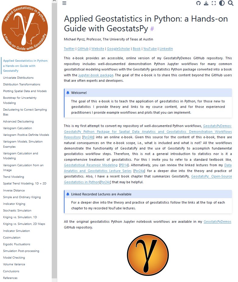 Michael Pyrcz🌻 tweet media