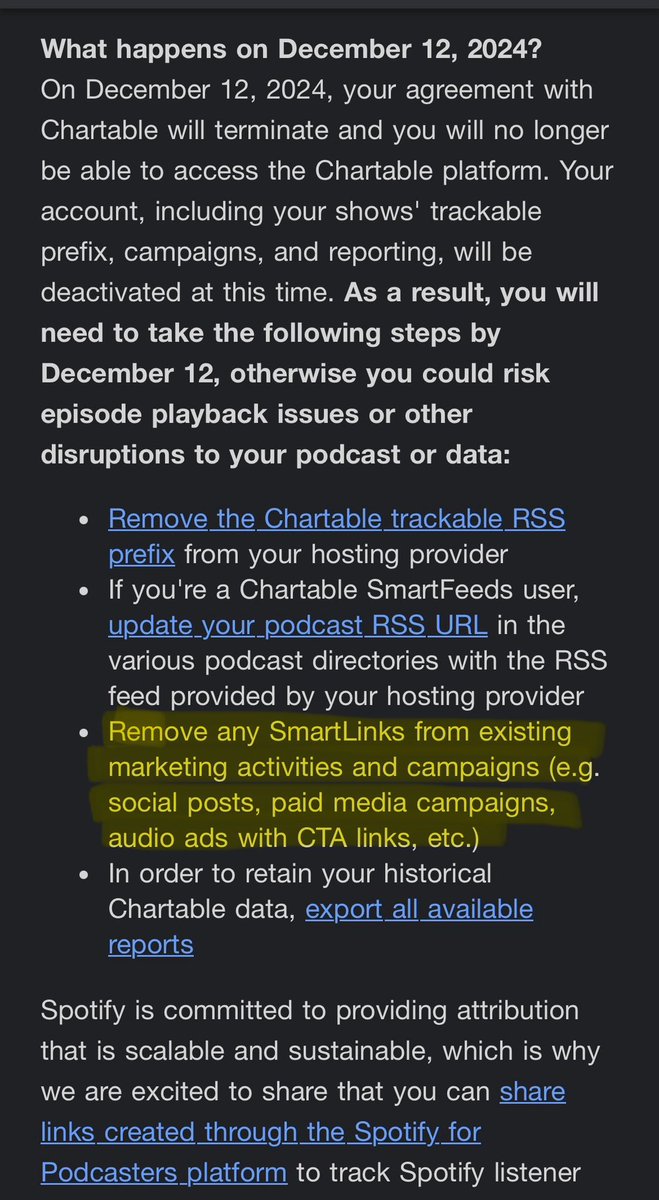 Plink (podcast links) tweet media