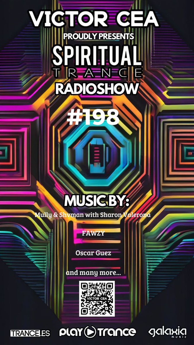 𝖵𝗂𝖼𝗍𝗈𝗋 𝖢𝖾𝖺 💿 (@ceavictor) on Twitter photo Hey #TranceFamily Spiritual Trance day!🔥
Tonight #SpiritualTrance1198 Music by:
<a href="/mullyofficial_/">Mully</a> & Shvman w/ @sharonvalerona / <a href="/FAWZYTRANCE/">FAWZY</a> / <a href="/oscar_guez/">Oscar Guez</a> and more...
Broadcast at 20hCET on <a href="/PlayTranceRadio/">PlayTrance Radio-TV Spain</a>
#Trance #NewMusic Hey #TranceFamily Spiritual Trance day!🔥
Tonight #SpiritualTrance1198 Music by:
<a href="/mullyofficial_/">Mully</a> & Shvman w/ @sharonvalerona / <a href="/FAWZYTRANCE/">FAWZY</a> / <a href="/oscar_guez/">Oscar Guez</a> and more...
Broadcast at 20hCET on <a href="/PlayTranceRadio/">PlayTrance Radio-TV Spain</a>
#Trance #NewMusic