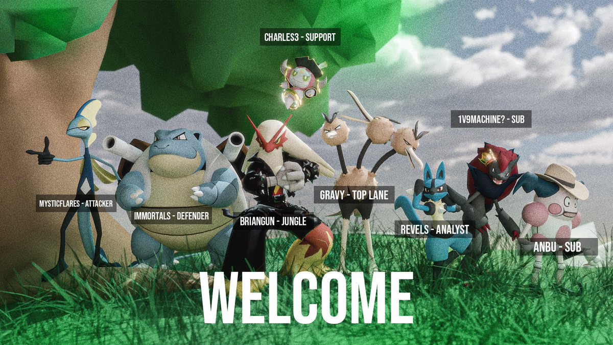 Team Growth🌳 (@teamgrowth_) on Twitter photo Please welcome, Team Growth Unite!
🌳<a href="/TTVcharles3_/">charles3</a>
💚<a href="/EnterMystic/">EnterMystic</a>
💚<a href="/Immortals_ttv/">Immortals</a>
💚@BriangunUS
💚<a href="/GravyUnite/">GravyUnite</a>
💚<a href="/AnbuYoruJimenez/">AnbuYoru</a>
💚@ReviewingLlama
💚<a href="/sam_pan0514/">Revels</a>
Our new squad will be bringing us to the main stage for #PokemonLAIC #UniteEsports !
#KeepGrowing 🌳 Please welcome, Team Growth Unite!
🌳<a href="/TTVcharles3_/">charles3</a>
💚<a href="/EnterMystic/">EnterMystic</a>
💚<a href="/Immortals_ttv/">Immortals</a>
💚@BriangunUS
💚<a href="/GravyUnite/">GravyUnite</a>
💚<a href="/AnbuYoruJimenez/">AnbuYoru</a>
💚@ReviewingLlama
💚<a href="/sam_pan0514/">Revels</a>
Our new squad will be bringing us to the main stage for #PokemonLAIC #UniteEsports !
#KeepGrowing 🌳