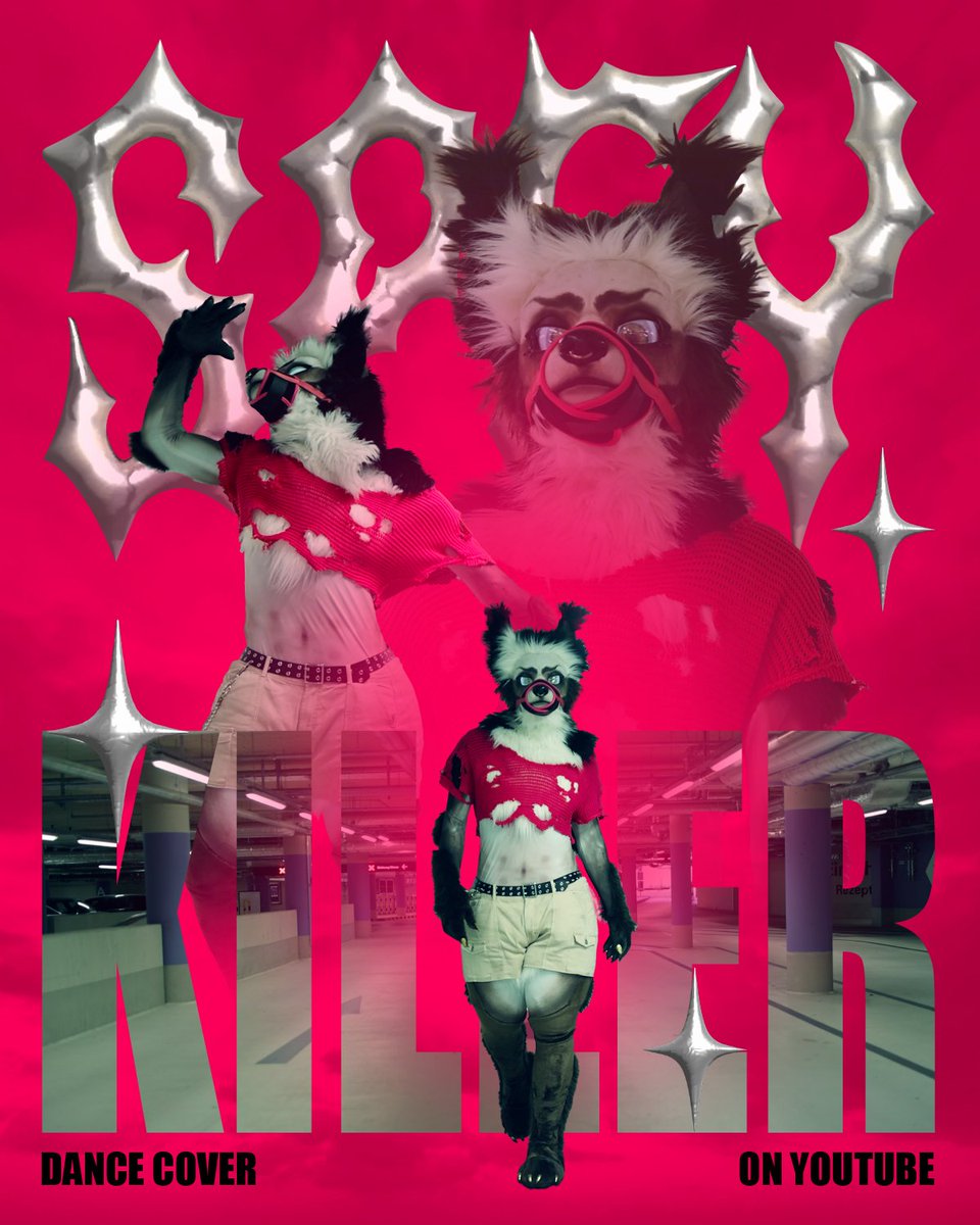 Spey poster test number 8! Made a sort of bold movie-ish poster for the dance cover 🫡