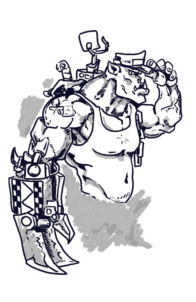 BarabaKing's tweet photo. All right, boyz!
Orktober Waaaaaagh!!!
#inktober2024 #orktober #Wagh https://t.co/xs43DdHaUz