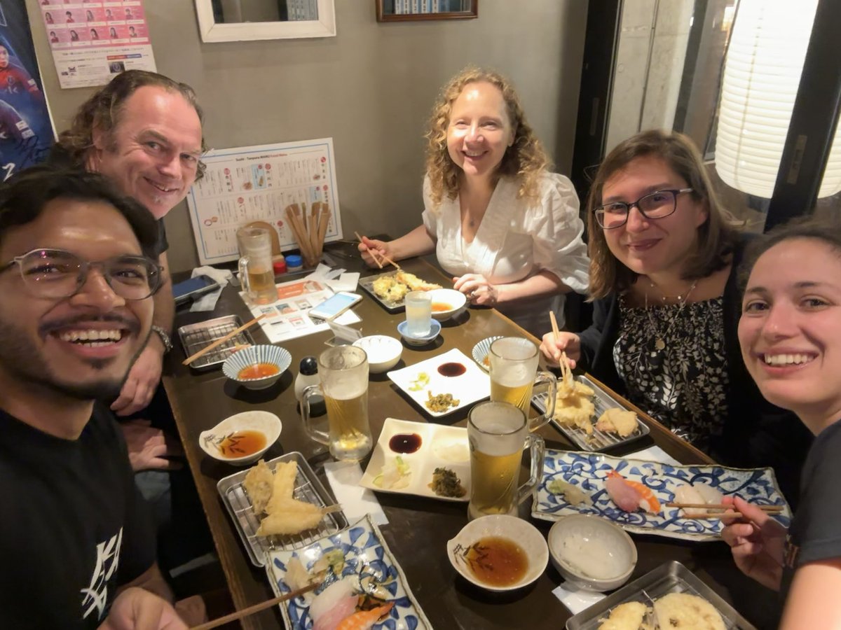 mananagarwal_'s tweet photo. XRISM Science Team Meeting #6 in Tokyo

Great time presenting two posters, debating Spatial Spectral Mixing, seeing the incredible science coming out of XRISM data and celebrating one year launch anniversary.

Catching up with friends and exploring more of this beautiful country. https://t.co/tC95uP3f2p