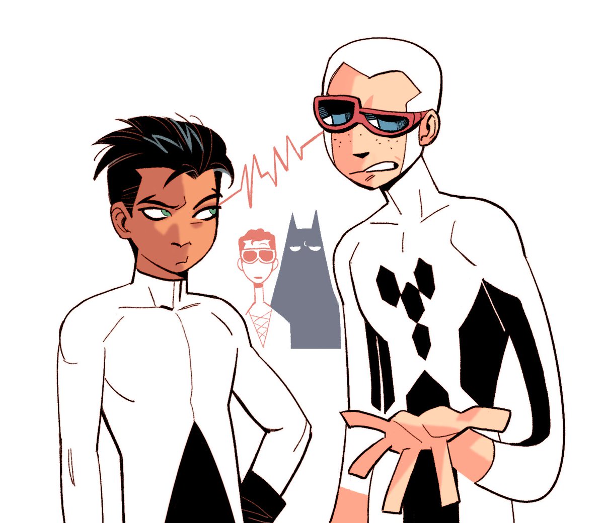 PCJelly637's tweet photo. #DamianWayne #LukeO'Brian #dccmics #dcfanart #offspring #robin https://t.co/gu4DAbFi00
