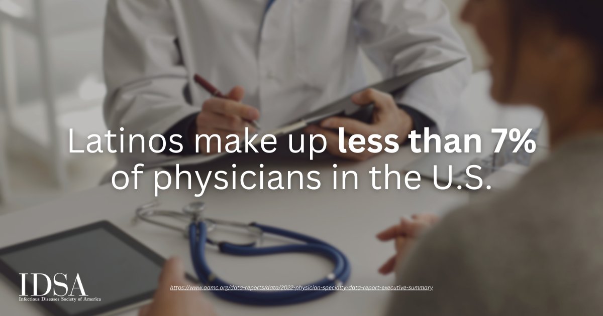 Less than 7% of all physicians in the U.S. are Latino, despite 19% of the population identifying as Latino.

Having Latinos better represented in medicine is necessary for the Latino community and for the future of medicine in the U.S.

Learn more: nationallatinophysicianday.com.