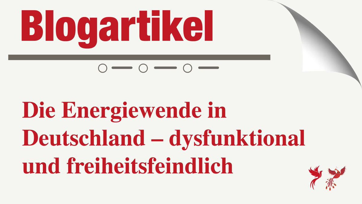 stauf_netzwerk's tweet photo. #Stauf
#Blog
Derzeit stehen viele verschiedene Themen aus den Bereichen Politik und Wirtschaft im Fokus der öffentlichen Wahrnehmung. Dazu zählen z.B. die Veröffentlichung der RKI-Protokolle oder auch die Landtagswahlen in Thüringen, Sachsen und Brandenburg.
Ein in meinen Augen sehr wichtiges Thema taucht in der Berichterstattung der öffentlich-rechtlichen und zahlreicher weiterer großer etablierter Medienhäuser in Deutschland allerdings selten bis überhaupt nicht auf: die Dysfunktionalität der sogenannten „Energiewende“. Dabei hat die Energiepolitik einen sehr großen, wenn nicht sogar grundlegenden Einfluss auf unser alltägliches Leben und auch auf unsere Freiheit.
Ein Beitrag von Daniel aus Berlin
Weiterlesen auf unserem Blog:
https://t.co/3emP3u7Wkx
