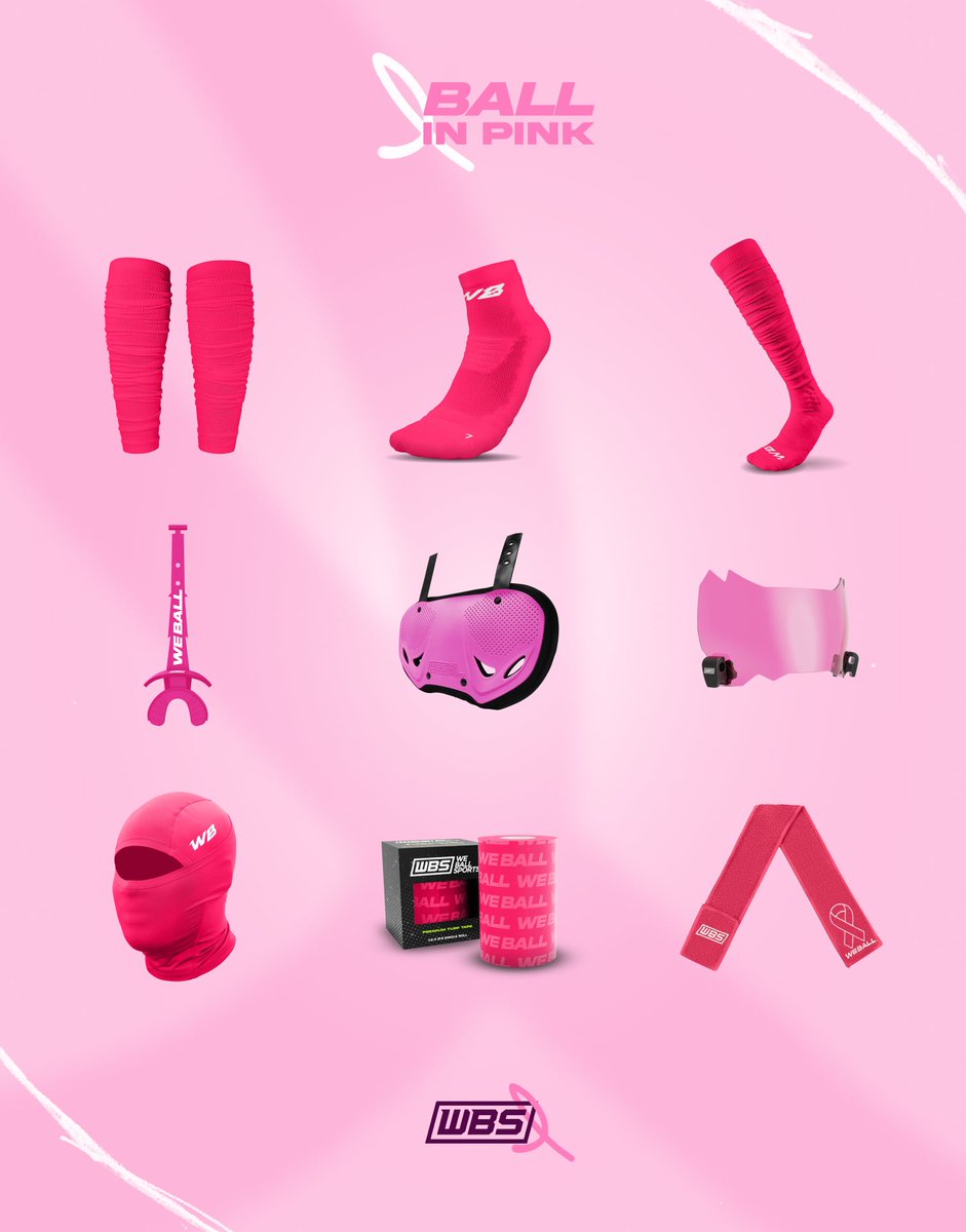 October means more than football – it’s about raising awareness. 🩷 Proud to rock our Breast Cancer Awareness gear all month long! Let’s honor the fighters, survivors, and those we've lost. #BCA #WeBallSports #ThinkPink