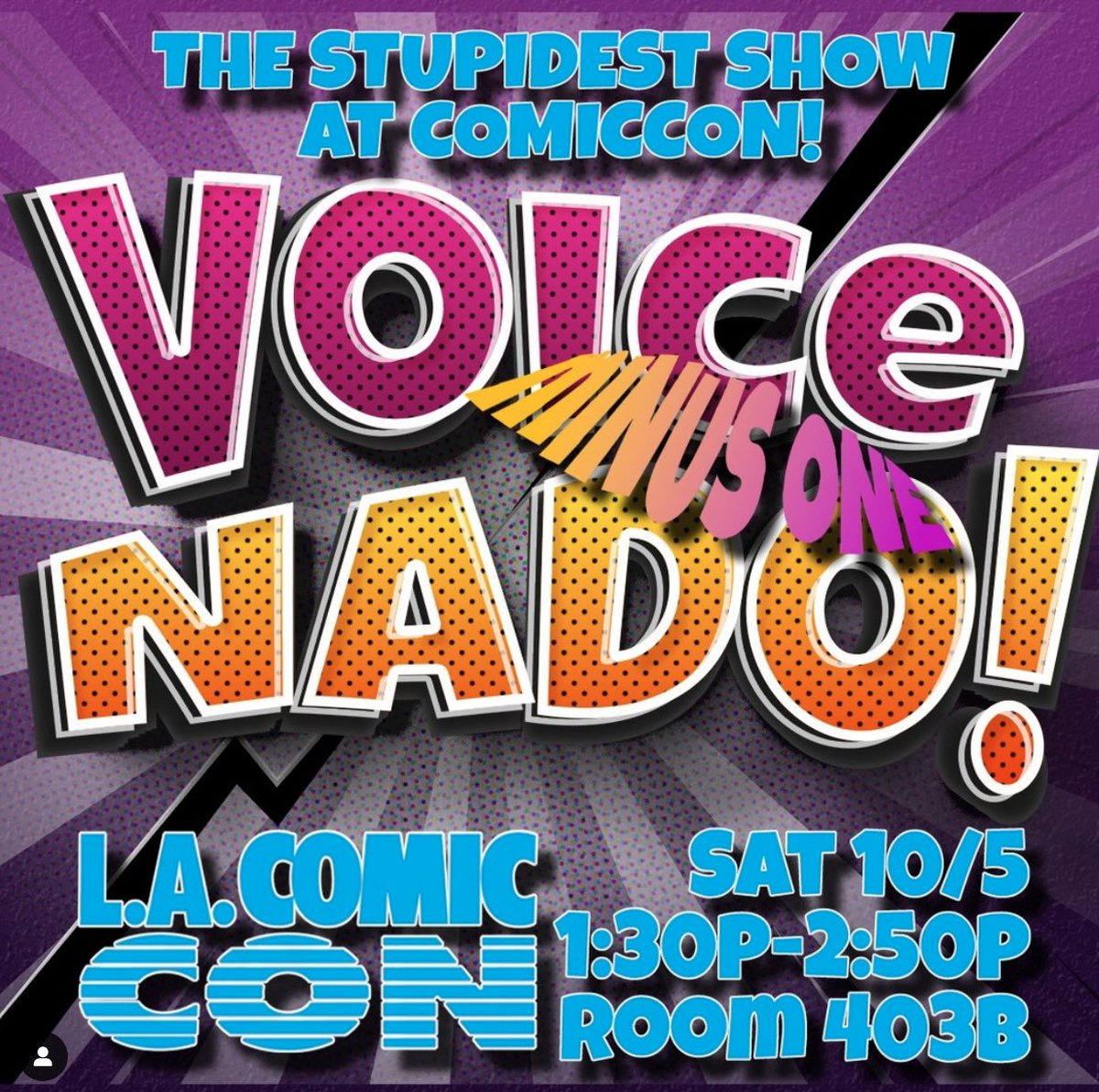 ZehraFazal's tweet image. My #LAComicCon Schedule!

I'll be appearing this Saturday only, performing in two fabulous panels, alongside some FABULOUS actors! 

Chillin' With Voice Actors @ 12pm
Voicenado @ 1:30pm

It's gonna be a blast! See you soon @comicconla! #LACC #LACC24