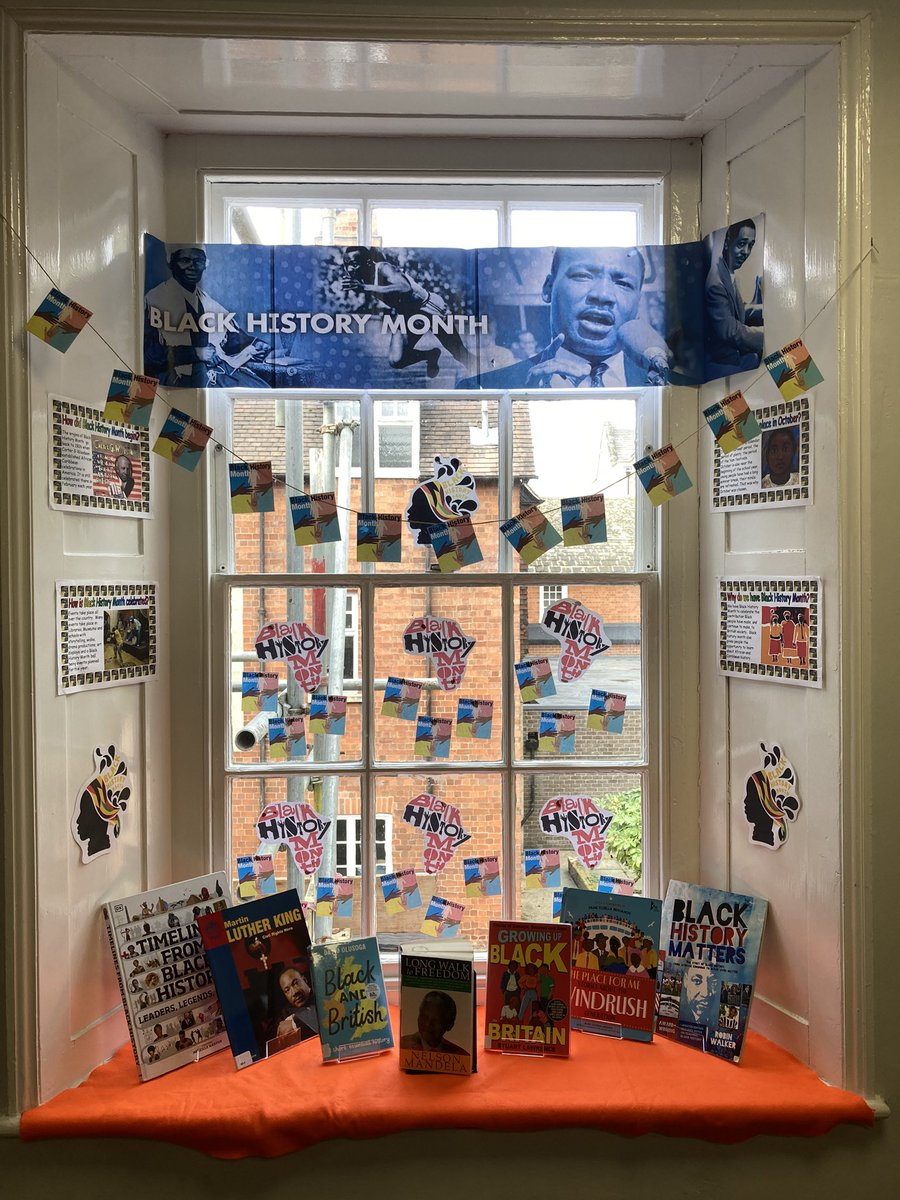 It’s Black History Month!
Come and have a look at some of our associated books and our marvellous display!
#BlackHistoryMonth2024