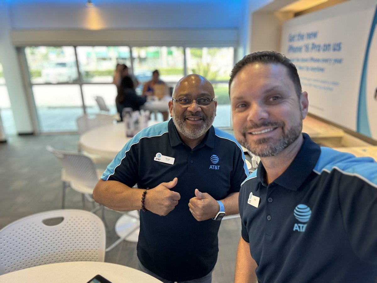 Simon Boyer (@boyerbern) on Twitter photo Tuesday Twinning Day
Continuing celebration of Serve Customers First week
<a href="/One_FLA/">OneFLA</a>
<a href="/GusCamara/">Gustavo Camara</a>
<a href="/eniggemann/">Enrique Niggemann</a>
#att
#SCFW24
<a href="/Lissette_rod1/">Lissette Rodriguez</a>
<a href="/AndrewJPMiami/">Andrew Pena</a> Tuesday Twinning Day
Continuing celebration of Serve Customers First week
<a href="/One_FLA/">OneFLA</a>
<a href="/GusCamara/">Gustavo Camara</a>
<a href="/eniggemann/">Enrique Niggemann</a>
#att
#SCFW24
<a href="/Lissette_rod1/">Lissette Rodriguez</a>
<a href="/AndrewJPMiami/">Andrew Pena</a>