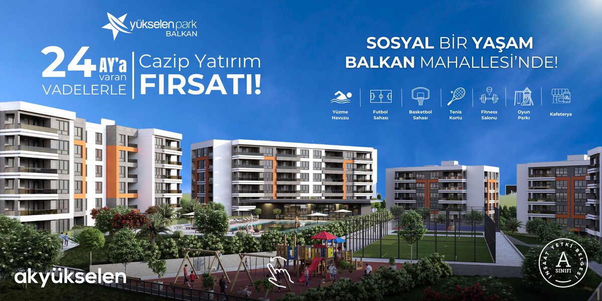 🌟<a href="/akyukselen/">Akyükselen İnşaat</a> ‘den 24 Ay’a varan vadelerle CAZİP YATIRIM FIRSATI Yükselenpark Balkan’da Sizleri Bekliyor!
.
📍Detaylı bilgi için;
📞 +90 549 818 66 84