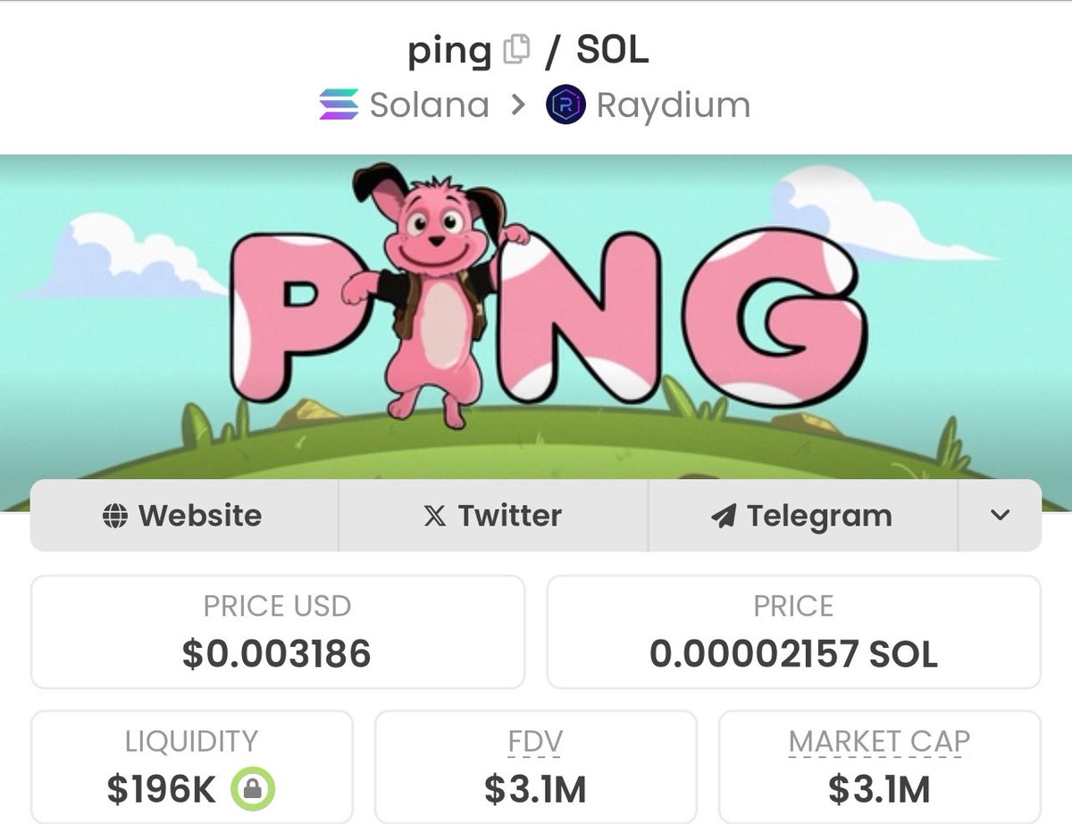 Things to watch out for. 

$Ping @ 3.1m - 100mil at least for this coin
Kohls are holding this coin for longterm

$sirius @ 7m  - It will run if community continues to support it.