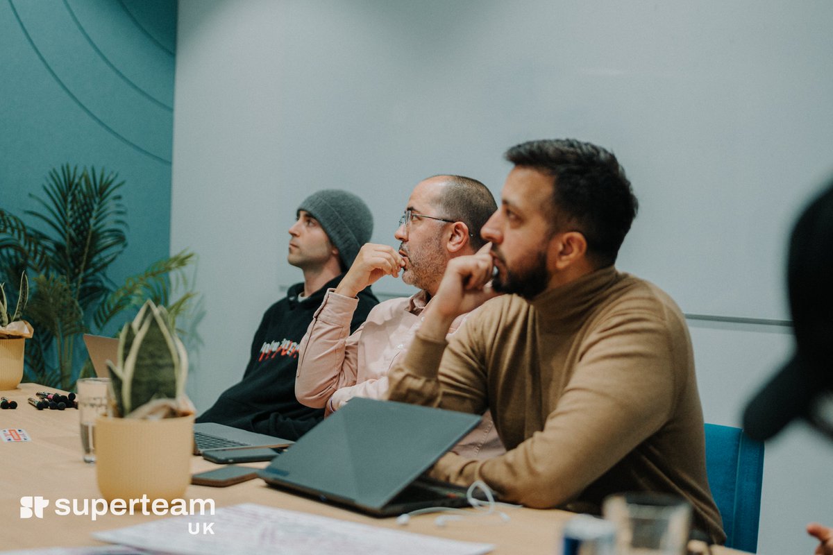 SuperteamUK's tweet photo. Day 2 at London BuildStation 📡🏗️

Teams going through the Radar hackathon participated in multiple workshops:

● All things media with @Cointelegraph 
● Exploring @swissborg's accelerator
● Y-Combinator learnings
● Experiences from @a16zcrypto school

Invaluable alpha from experts 💪