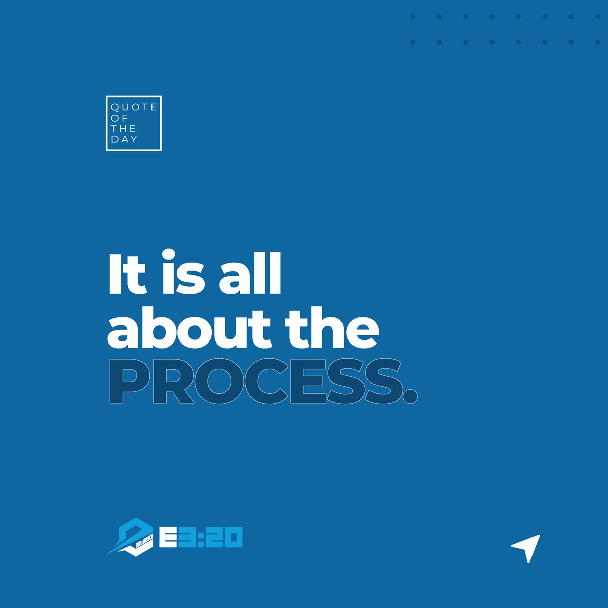e320fp's tweet image. 🏆 Success isn&apos;t just about the end result—it&apos;s about mastering the process. This week, let’s commit to refining our methods and focusing on what we can control. #ProcessOverOutcome #FocusOnWhatMatters #MasterTheProcess #SuccessJourney #ContinuousImprovement #ProcessExcellence
