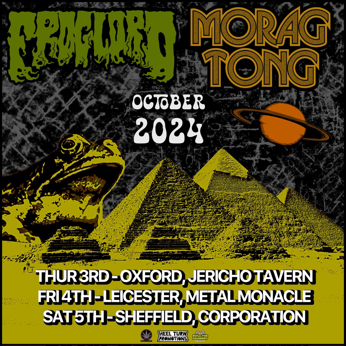 We are touring THIS WEEK across the UK with Froglord 🐸 🌒

🎟️ Tickets for all shows available now