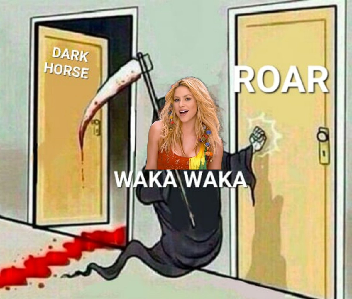 NewsForShakira's tweet photo. “Waka Waka” by Shakira is expected to become the #1 most viewed female music video on YouTube in less than 3 days.

1. Roar (@katyperry) — 4.054B (+494K)
2. Waka Waka (@shakira) — 4.052B (+1M) https://t.co/zjLBDDHEzb