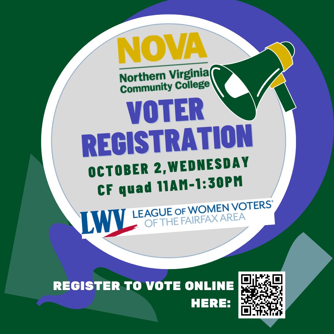Correction on the date: Wednesday, October 2nd! See you tomorrow <a href="/NOVAcommcollege/">NOVAcommcollege</a> !