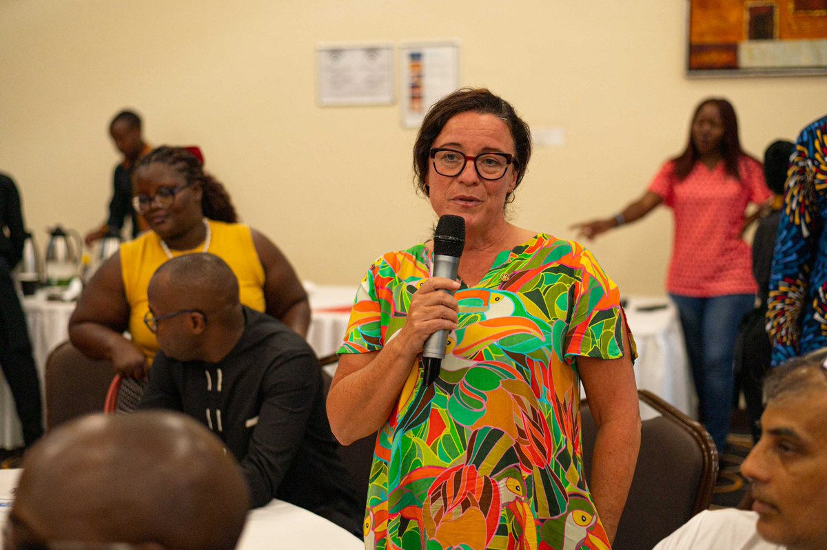 rckampalanorth's tweet photo. Pictorial highlights of the joint #WindDownMonday fellowship with our partners in service
@KampalaSouth hosted at @ProteaKampalaH
during #RotaryKlaNorthMeets📸: @kabderrick https://t.co/NXN6rEK6Re