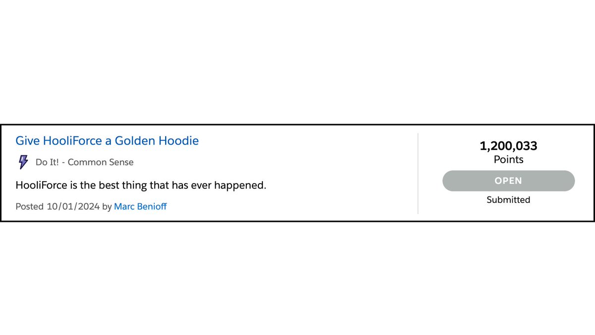 Well, that one took off...