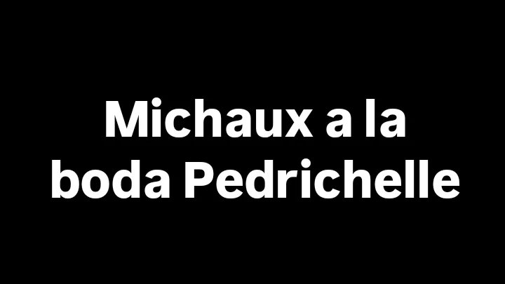 Empiezo mi campaña para que <a href="/chilevision/">Chilevisión</a> mande a <a href="/ClaudioMichaux/">Claudio Michaux</a> a la boda Pedrichelle, hay muchos que vemos el reality por Pedrichelle y muchos que lo ven solo por Michaux en el react, es el autoproclamado primogénito de este matrimonio, que lleve los anillos 🤩

#GranHermanoCHV