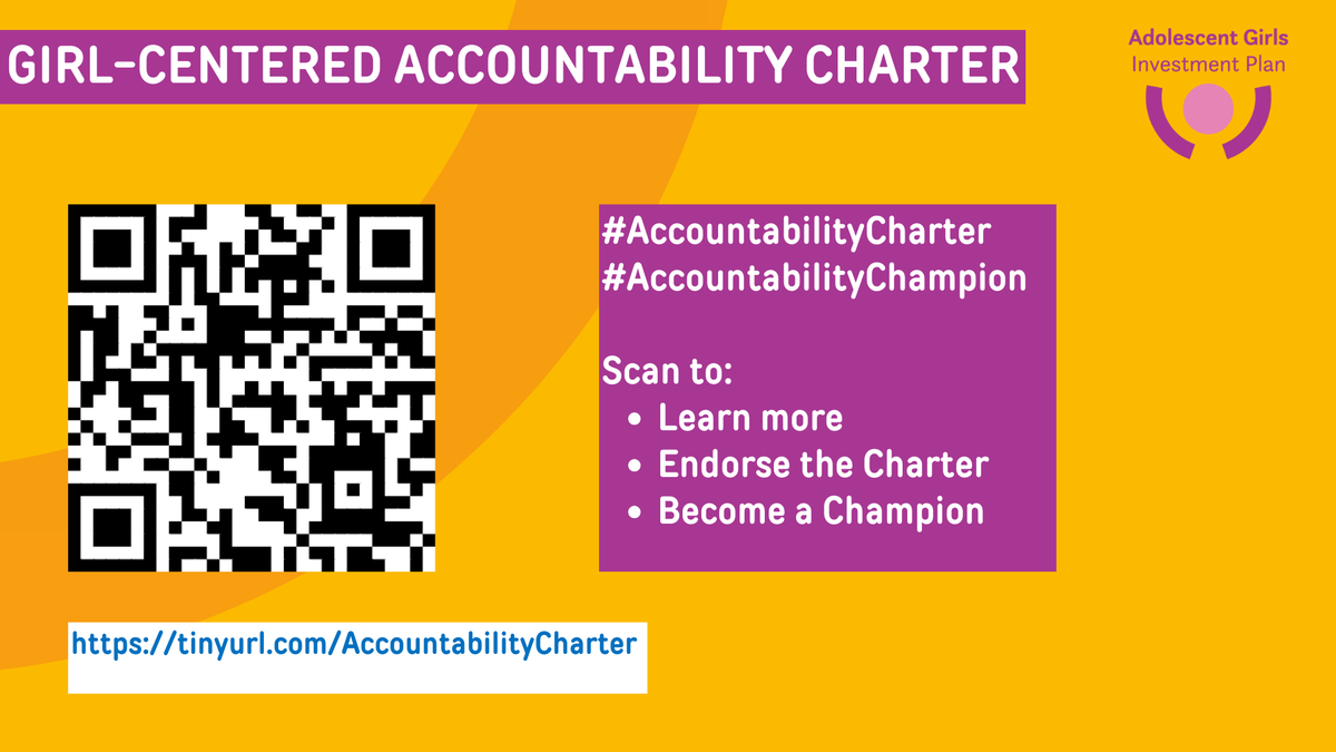 Poverty hits women &amp; girls the hardest. 

⏩Through the #AccountabilityCharter, Member States can take action to ensure investments are directed at reducing the disparities adolescent girls face. 

Become an accountability champion: tinyurl.com/Accountability… #EndPoverty