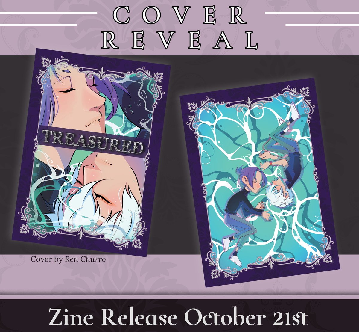 NagiReoNagiZine's tweet photo. 🤍COVER REVEAL💜

You've waited patiently and the wait is finally over! 

We're so excited to reveal the beautiful cover created by @RenChurro and to announce our zine release date is October 21st!

Keep an eye out for teasers from our contributors coming soon🎉 https://t.co/nqc4MriuP8