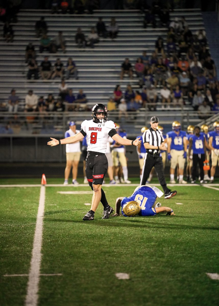 Michael Naber (@michaelnaber13) on Twitter photo CHECK OUT MY MID SEASON HIGHLIGHTS‼️‼️
4 1/4 games played
55 tackles
8 TFL
2 sacks
(19 tackles in most recent game)
<a href="/OJW_Scouting/">PrepRedzone Oliver</a> <a href="/PrepRedzoneMN/">Prep Redzone Minnesota</a>
<a href="/NWahlScouting/">Nate Wahl</a> <a href="/SaberFootball16/">Shakopee Football</a>
<a href="/CoachBetton44/">Ray Betton</a> <a href="/UST_Football/">St. Thomas Football</a>
hudl.com/v/2QEVnV CHECK OUT MY MID SEASON HIGHLIGHTS‼️‼️
4 1/4 games played
55 tackles
8 TFL
2 sacks
(19 tackles in most recent game)
<a href="/OJW_Scouting/">PrepRedzone Oliver</a> <a href="/PrepRedzoneMN/">Prep Redzone Minnesota</a>
<a href="/NWahlScouting/">Nate Wahl</a> <a href="/SaberFootball16/">Shakopee Football</a>
<a href="/CoachBetton44/">Ray Betton</a> <a href="/UST_Football/">St. Thomas Football</a>
hudl.com/v/2QEVnV