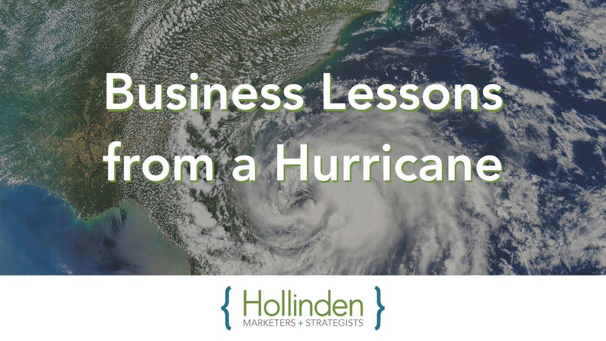 What can a hurricane teach us about business growth and resilience? Find out in our latest blog post where we explore key lessons for navigating crises! 
hubs.ly/Q02RF6-k0
#BusinessLessons #Hollinden