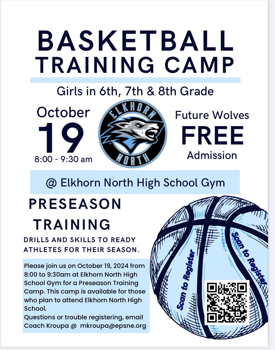 Calling all future wolves!!  Love to help you prepare for your season!  Sign up is open!! #futurewolves