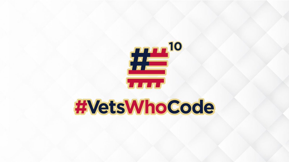 VetsWhoCode's tweet image. 🎉 10 years of VetsWhoCode! As we celebrate this incredible milestone, we’re calling on our community to share their stories. Have you been part of our journey? Tweet us your experiences or shout-outs!
#VetsWhoCode #10thAnniversary #VeteransInTech #TechForGood