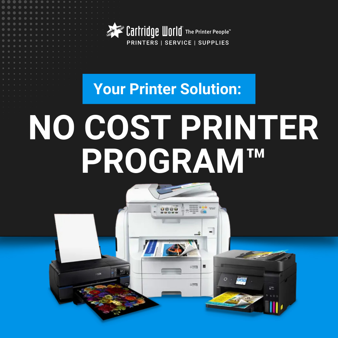 cartridgeworldw's tweet photo. Find yourself frequently running out of toner with no back up? 😮‍💨 We have you covered with the Cartridge World No Cost Printer Program™️. Just agree to buy your ongoing toner cartridges from Cartridge World and the printer is....Included in Program! #MiamiMetro #PrintQuality https://t.co/J97FZ50pey