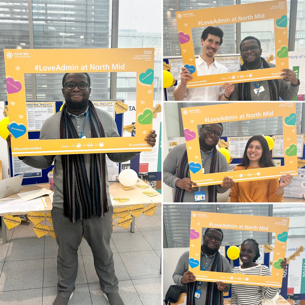 Celebrating Our Amazing Admins This Week…! 🥳 🙌🏾 🍾 

#LoveAdmin
#AmazingAdmins
#NorthMidFamily

<a href="/TotallyTobago/">Trisha Webbe</a> 
<a href="/alami_abdellah/">Abdellah El Alami</a> 
@NorthMidNHS