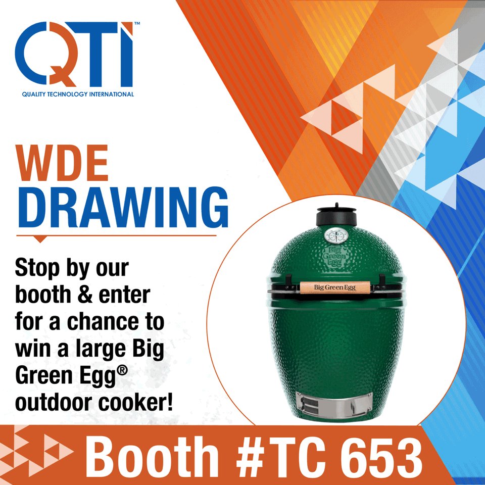 QualTechInt's tweet photo. Today's the big day! World Dairy Expo is happening right now! We are here and excited to see you. Visit us at Booth #TC653 and enter our drawing for a chance to win a large Big Green Egg outdoor cooker!
#WDE24 #WorldDairyExpo #dairyproducers #dairyfarming #dairy https://t.co/IXcOZGX3UO