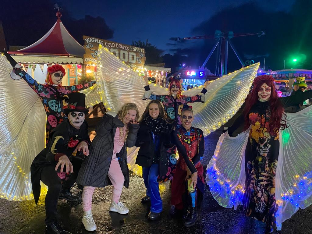 On the 2nd Nov, get ready to meet our enchanted Sugar Skull Family 💀🌹

Beware... amidst the fun, frolics, and fireworks, don’t forget to keep your eyes peeled. You never know who might be dishing out tricks instead of treats! 😉 👻